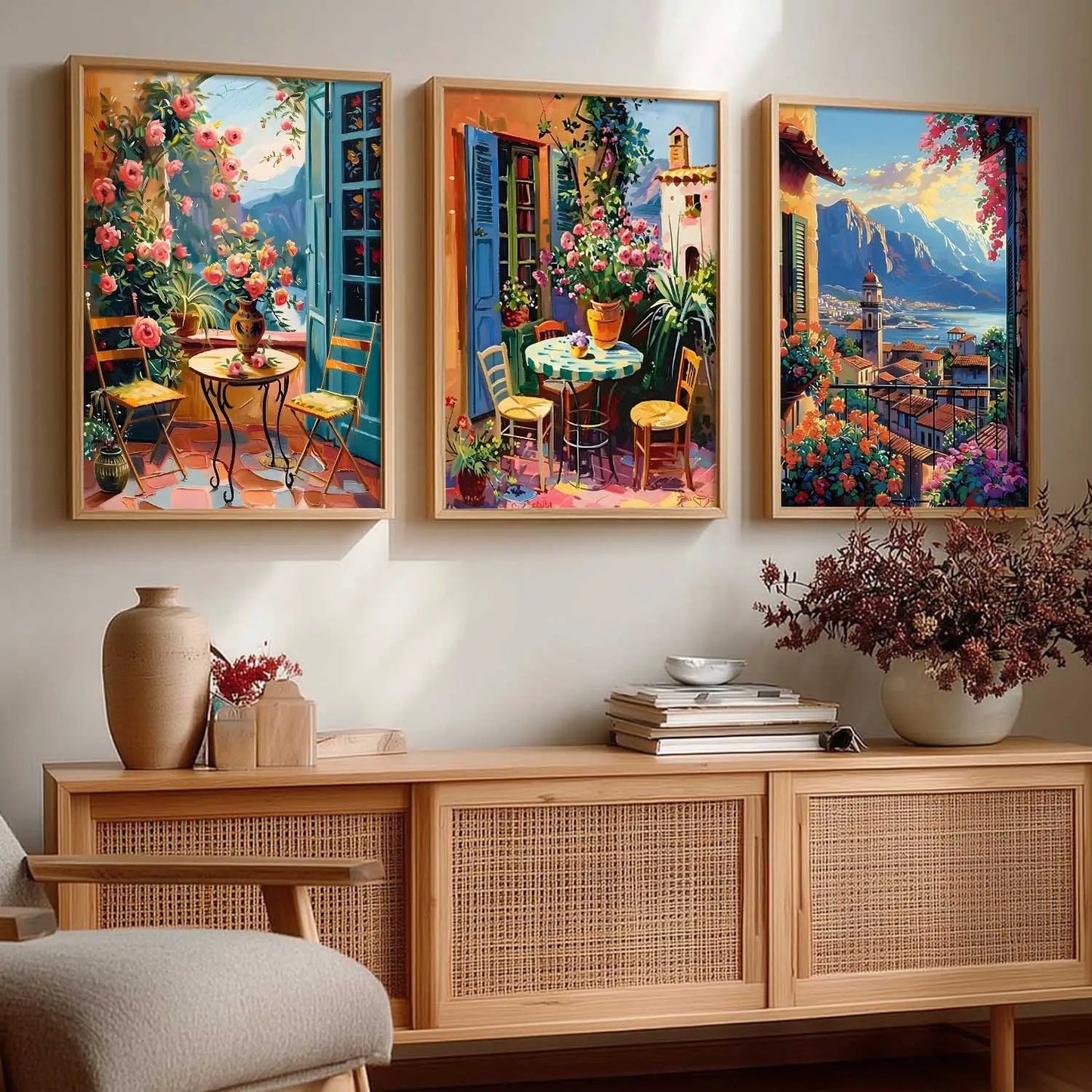 City Wall  Art Paintings for Living Room - Wall Poster With frames