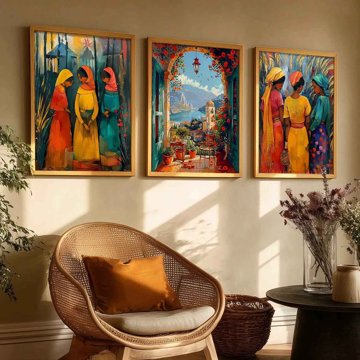 Modern Wall Art Paintings for Living Room - Wall Poster With frames by Kotart store