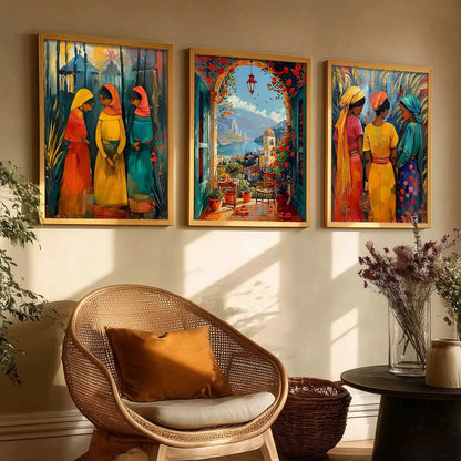 Modern Wall Art Paintings for Living Room - Wall Poster With frames by Kotart store