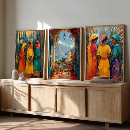 Modern Wall Art Paintings for Living Room - Wall Poster With frames by Kotart store