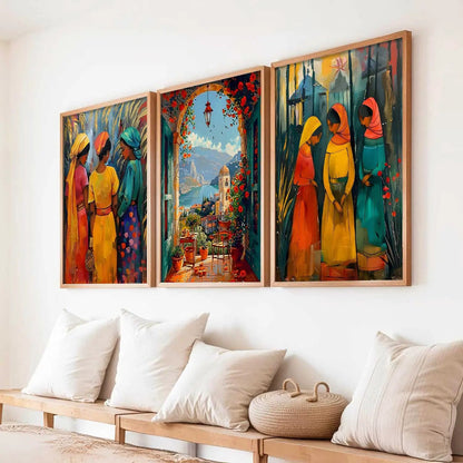 Modern Wall Art Paintings for Living Room - Wall Poster With frames by Kotart store