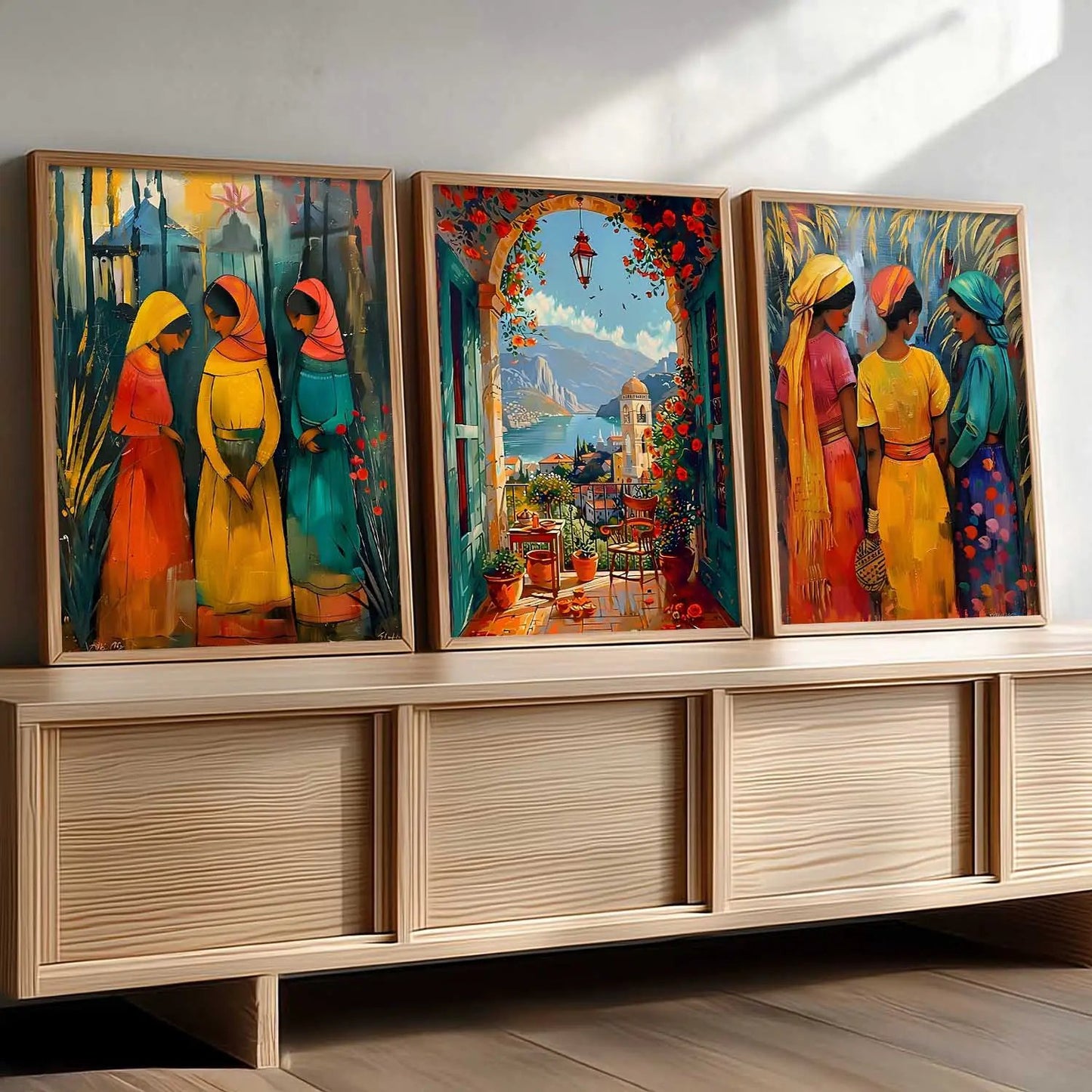 Modern Wall Art Paintings for Living Room - Wall Poster With frames by Kotart store
