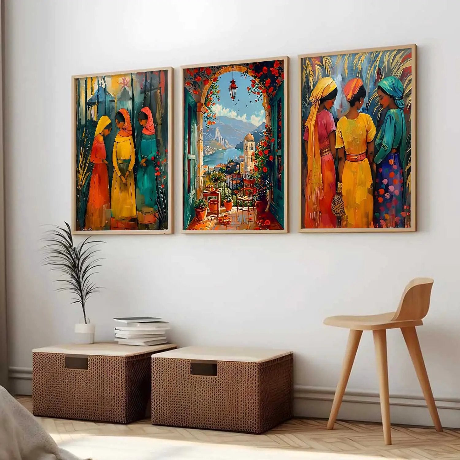 Modern Wall Art Paintings for Living Room - Wall Poster With frames by Kotart store
