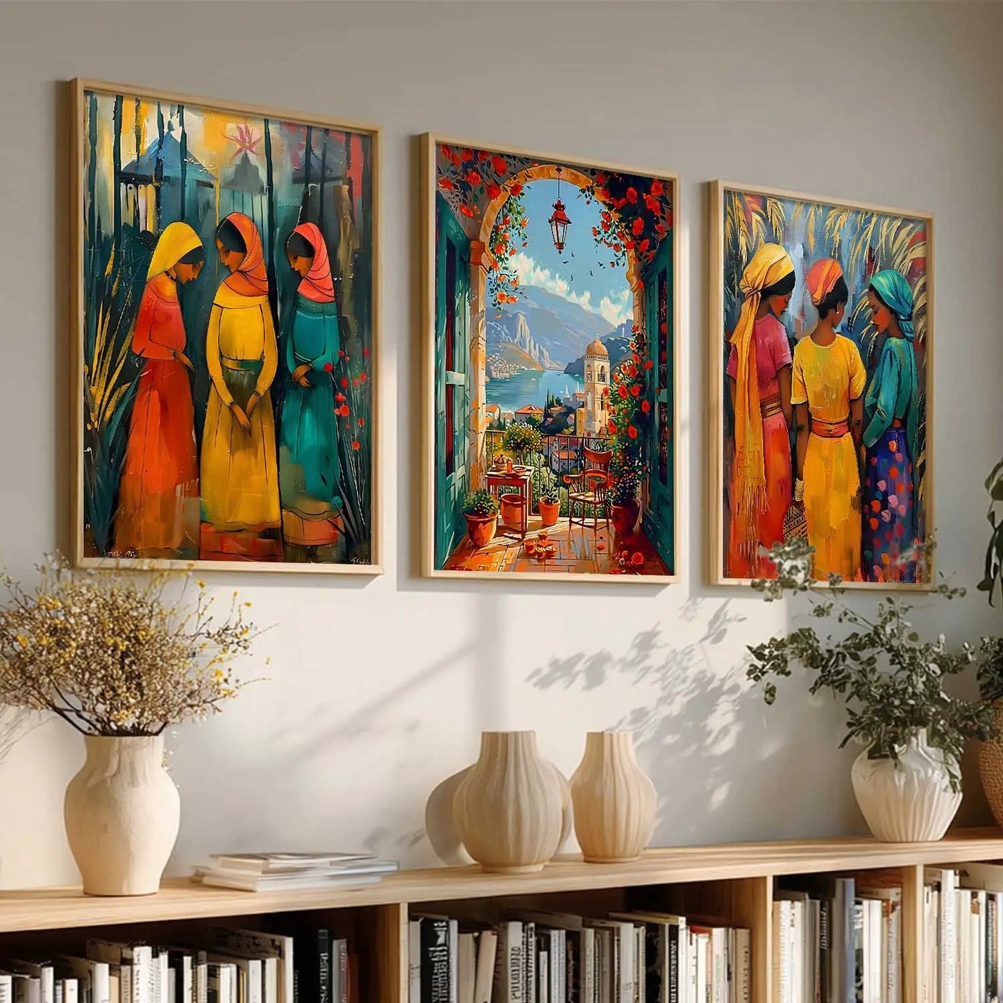 Modern Wall Art Paintings for Living Room - Wall Poster With frames by Kotart store
