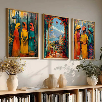 Modern Wall Art Paintings for Living Room - Wall Poster With frames by Kotart store