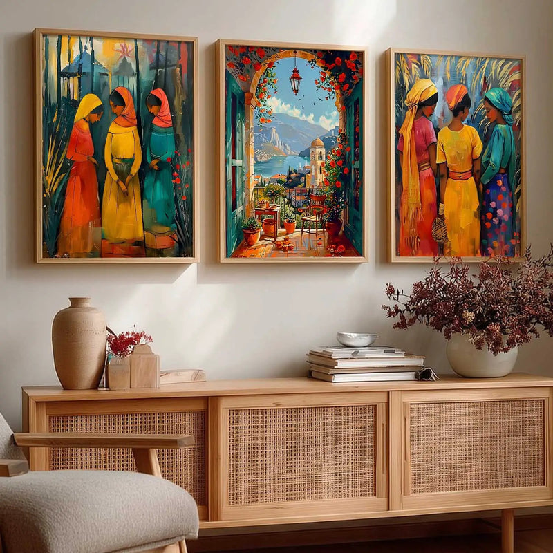 Modern Wall Art Paintings for Living Room - Wall Poster With frames by Kotart store