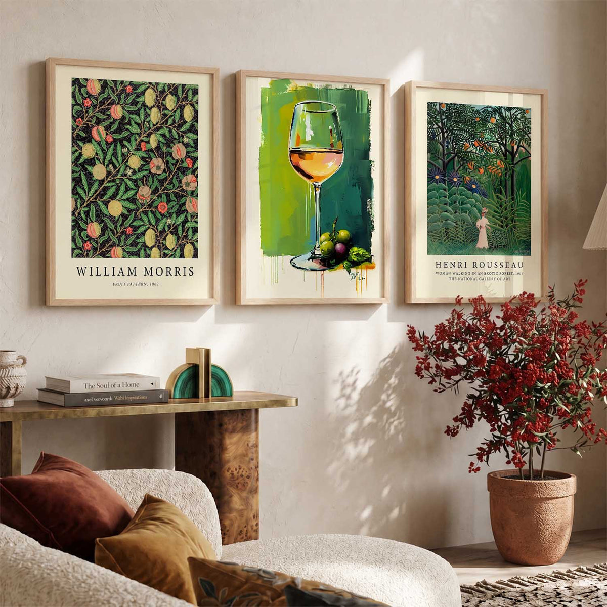 Modern Wall  Art Paintings for Living Room - Wall Poster With frames