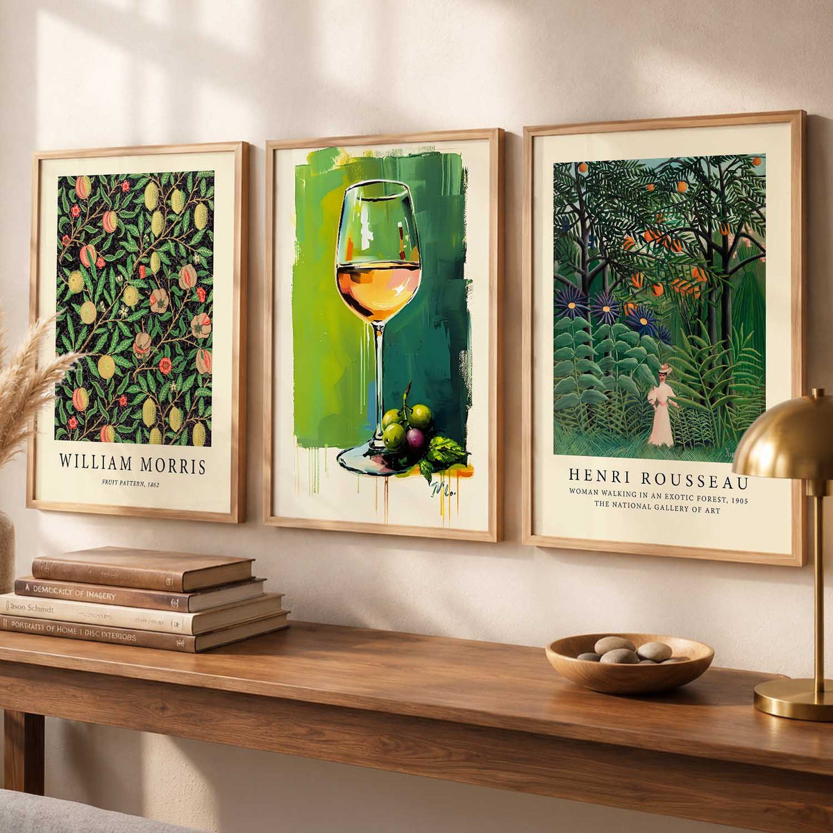 Modern Wall  Art Paintings for Living Room - Wall Poster With frames