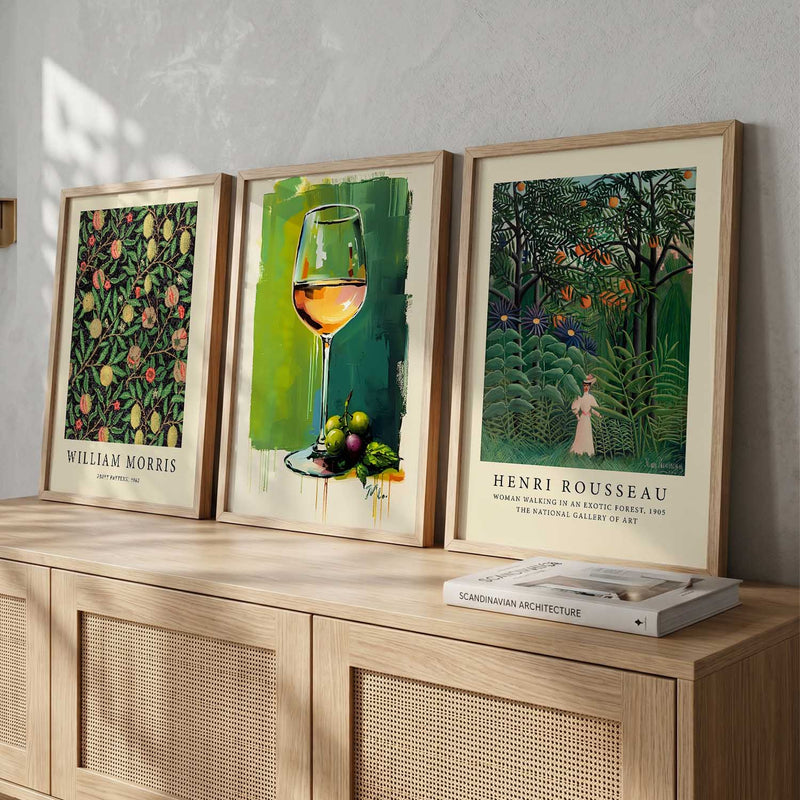 Modern Wall  Art Paintings for Living Room - Wall Poster With frames