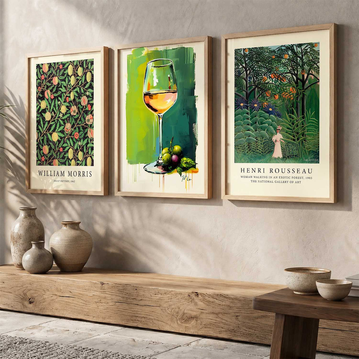 Modern Wall  Art Paintings for Living Room - Wall Poster With frames