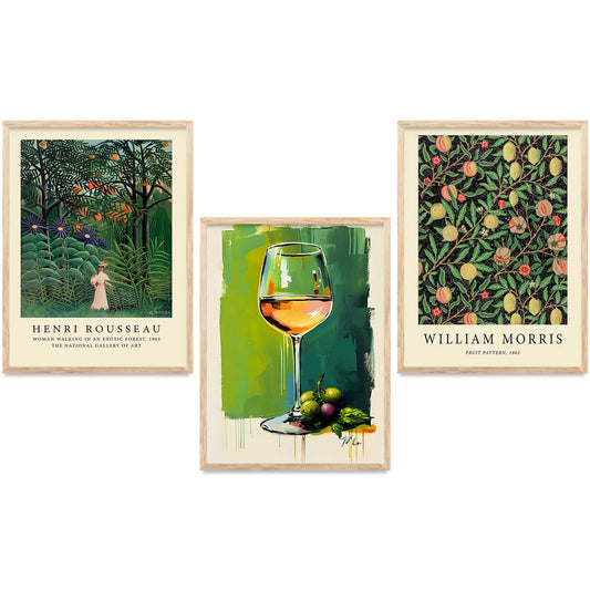 Modern Wall  Art Paintings for Living Room - Wall Poster With frames