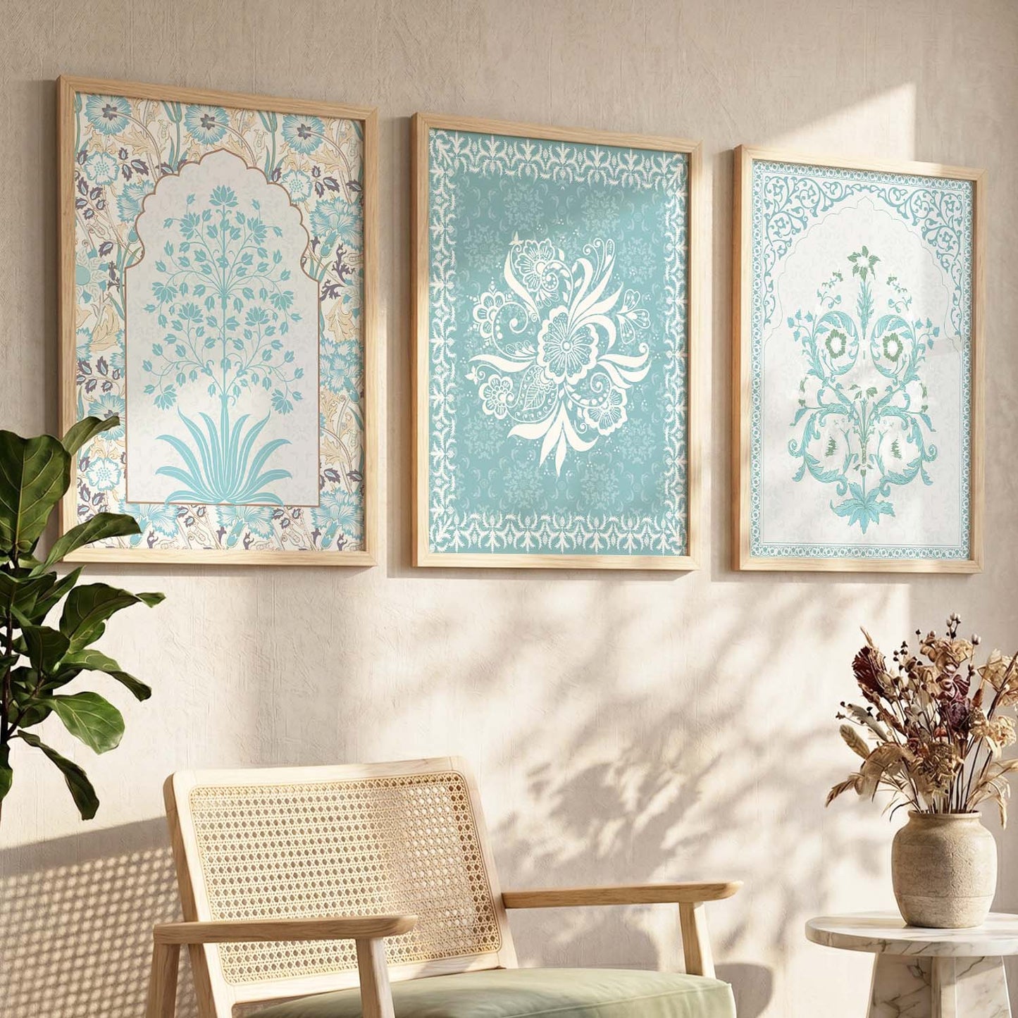 Traditional   Wall  Art  Paintings for Living Room - Wall Poster With frames