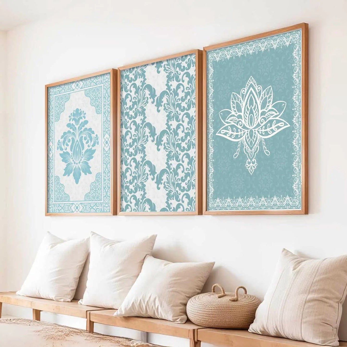 Traditional  Wall  Art  Paintings for Living Room - Wall Poster With frames