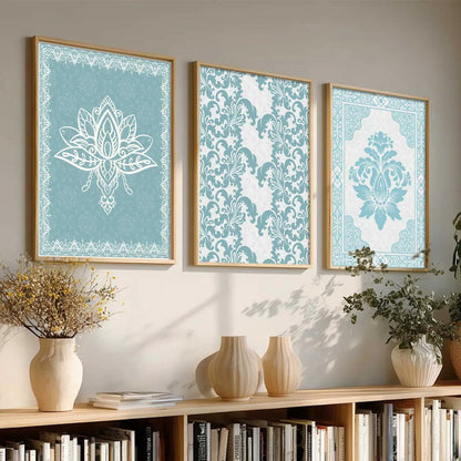 Traditional  Wall  Art  Paintings for Living Room - Wall Poster With frames