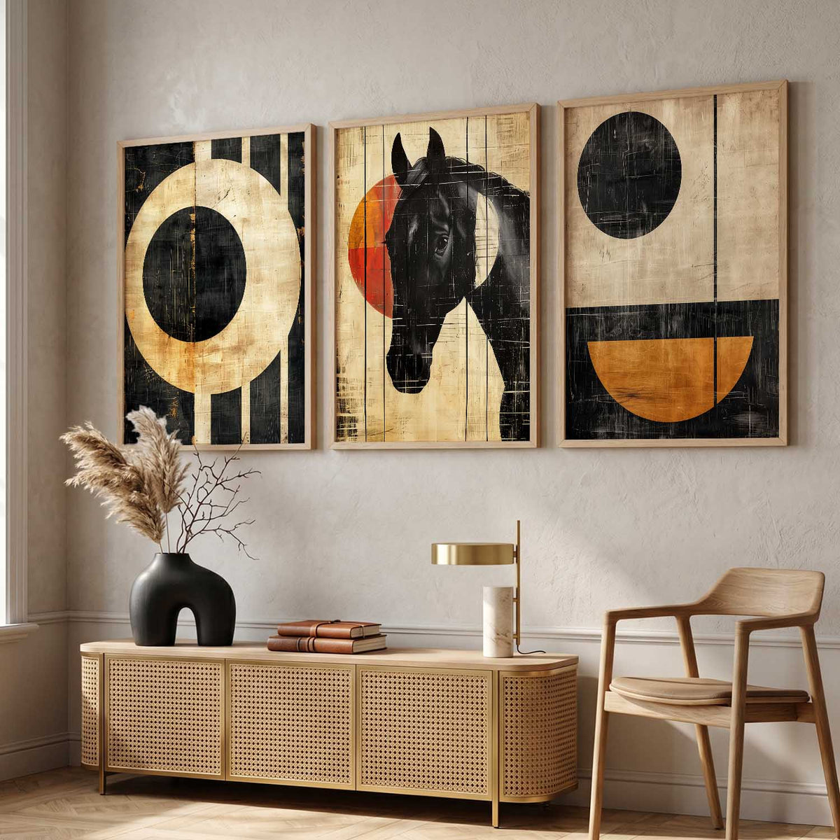 Modern  Wall  Art  Paintings for Living Room - Wall Poster With frames