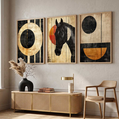 Modern  Wall  Art  Paintings for Living Room - Wall Poster With frames