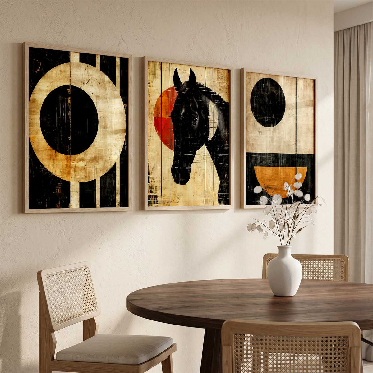 Modern  Wall  Art  Paintings for Living Room - Wall Poster With frames