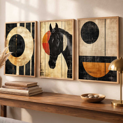 Modern  Wall  Art  Paintings for Living Room - Wall Poster With frames