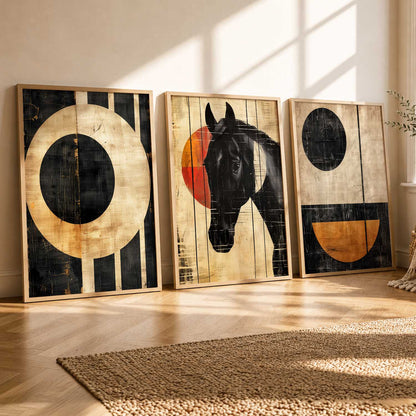 Modern  Wall  Art  Paintings for Living Room - Wall Poster With frames