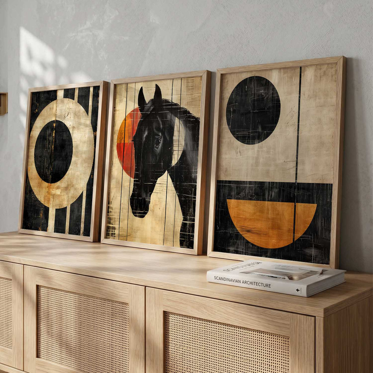 Modern  Wall  Art  Paintings for Living Room - Wall Poster With frames