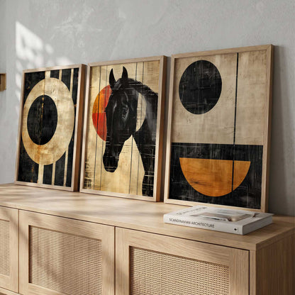 Modern  Wall  Art  Paintings for Living Room - Wall Poster With frames