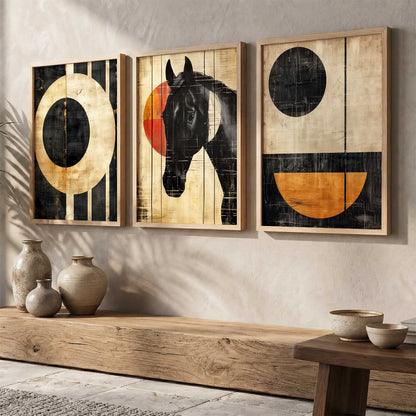 Modern  Wall  Art  Paintings for Living Room - Wall Poster With frames