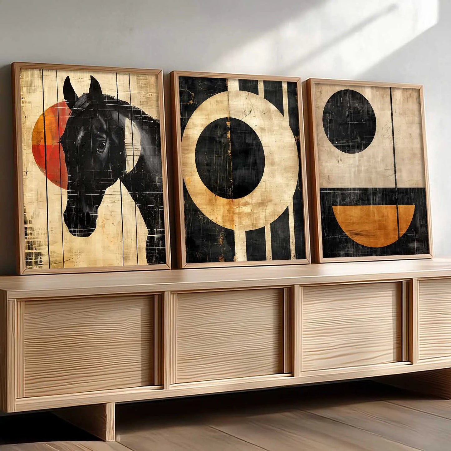 Modern  Wall  Art  Paintings for Living Room - Wall Poster With frames