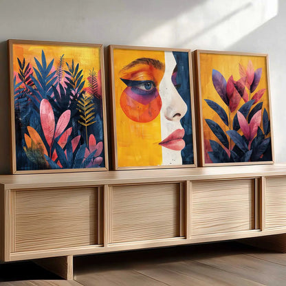 Modern Wall Art Paintings for Living Room - Wall Poster With frames