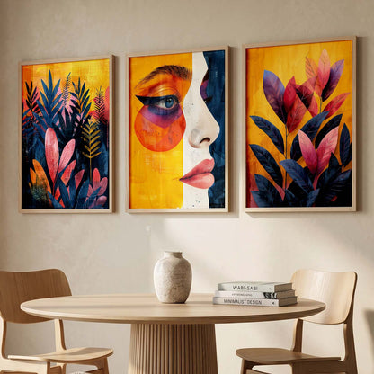 Modern Wall Art Paintings for Living Room - Wall Poster With frames