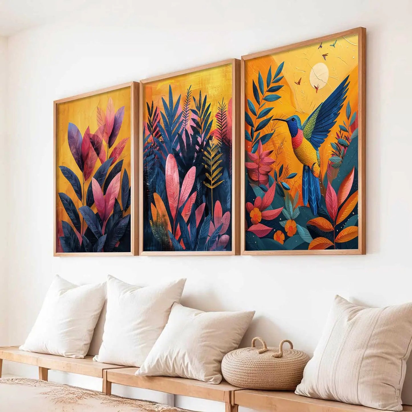 Modern Wall Art Paintings for Living Room - Wall Poster With frames