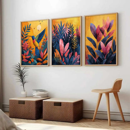 Modern Wall Art Paintings for Living Room - Wall Poster With frames