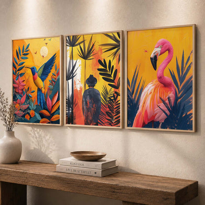 Modern   Wall  Art  Paintings for Living Room - Wall Poster With frames