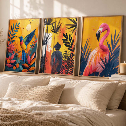 Modern   Wall  Art  Paintings for Living Room - Wall Poster With frames