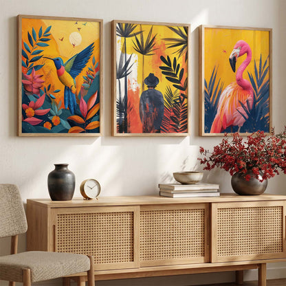 Modern   Wall  Art  Paintings for Living Room - Wall Poster With frames