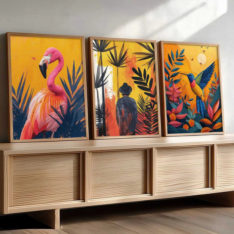 Modern   Wall  Art  Paintings for Living Room - Wall Poster With frames