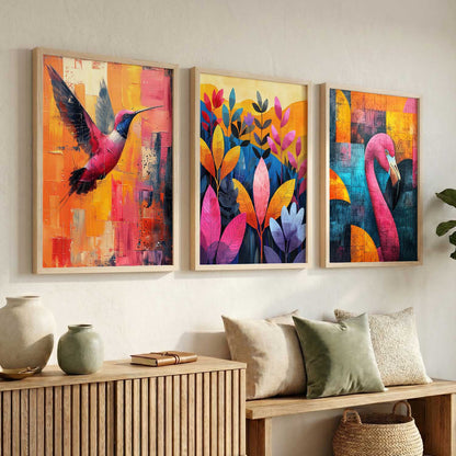 Modern Wall  Art Paintings for Living Room - Wall Poster With frames