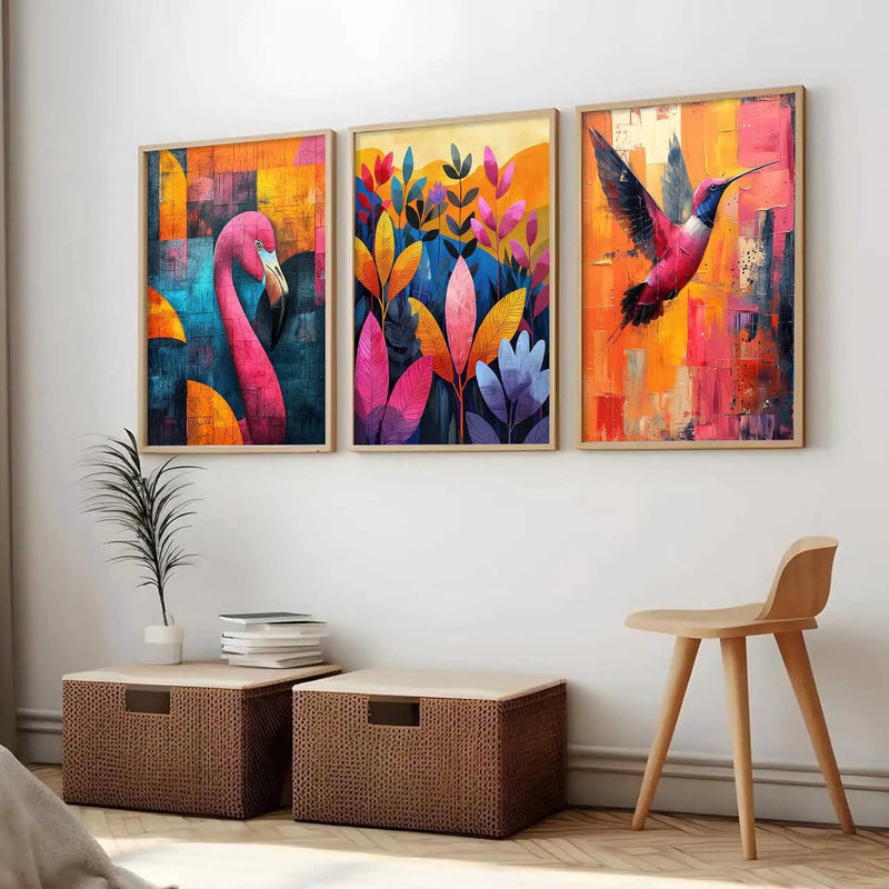 Modern Wall Art Paintings for Living Room - Wall Poster With frames by Kotart store