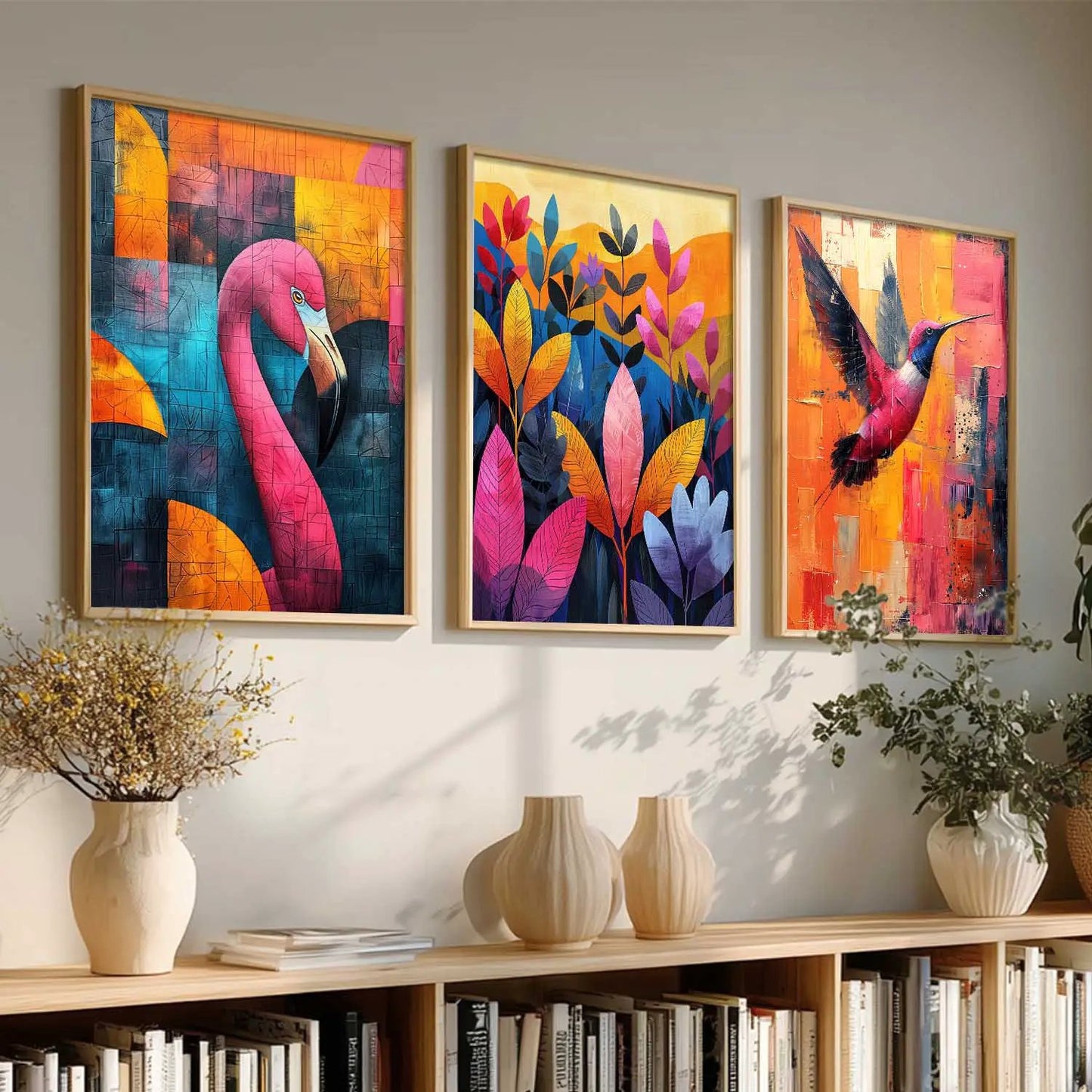 Modern Wall Art Paintings for Living Room - Wall Poster With frames by Kotart store