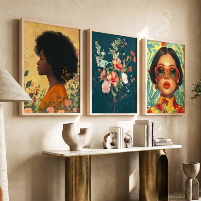 Modern  Wall  Art Paintings for Living Room - Wall Poster With frames