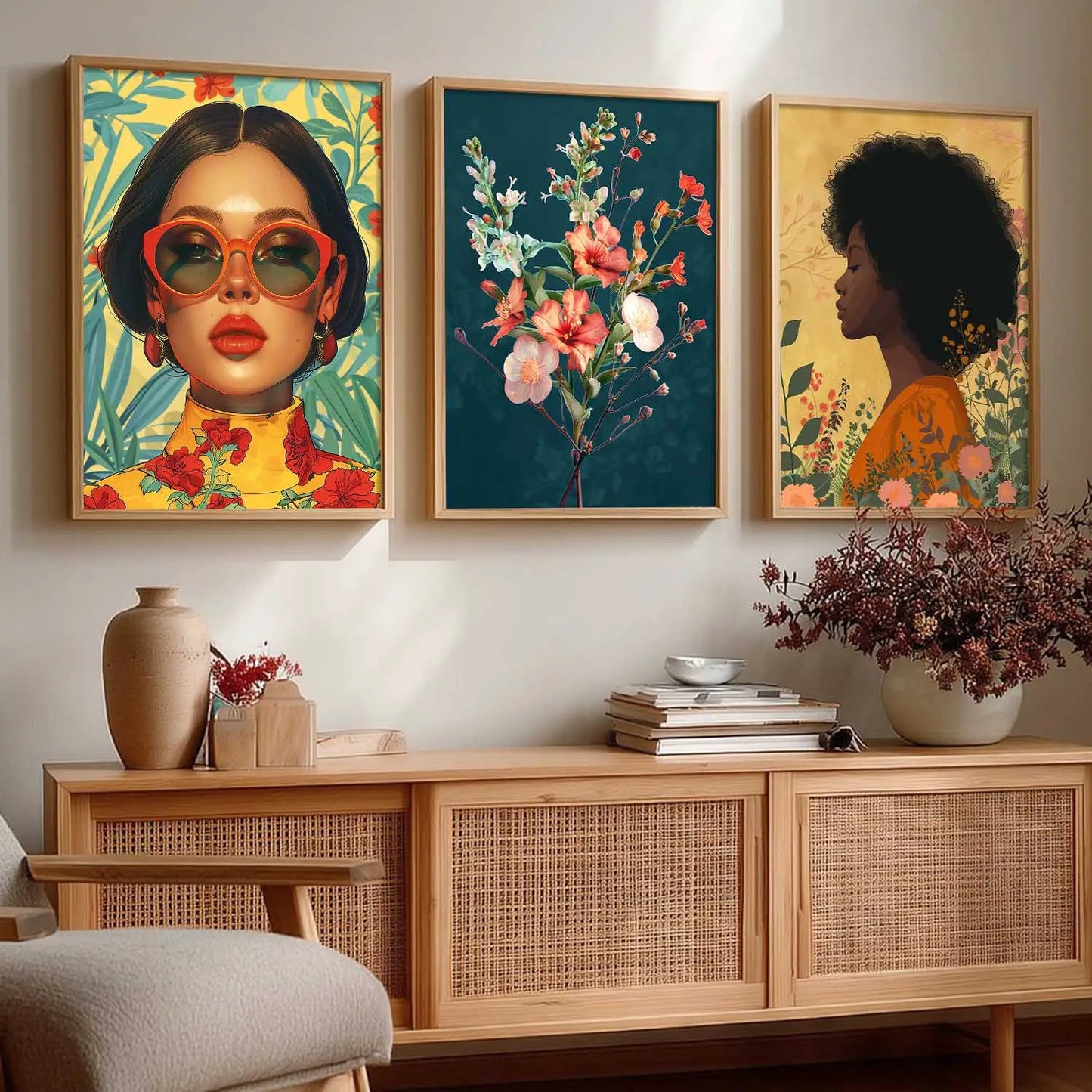 Modern Wall Art Paintings for Living Room - Wall Poster With frames by Kotart store