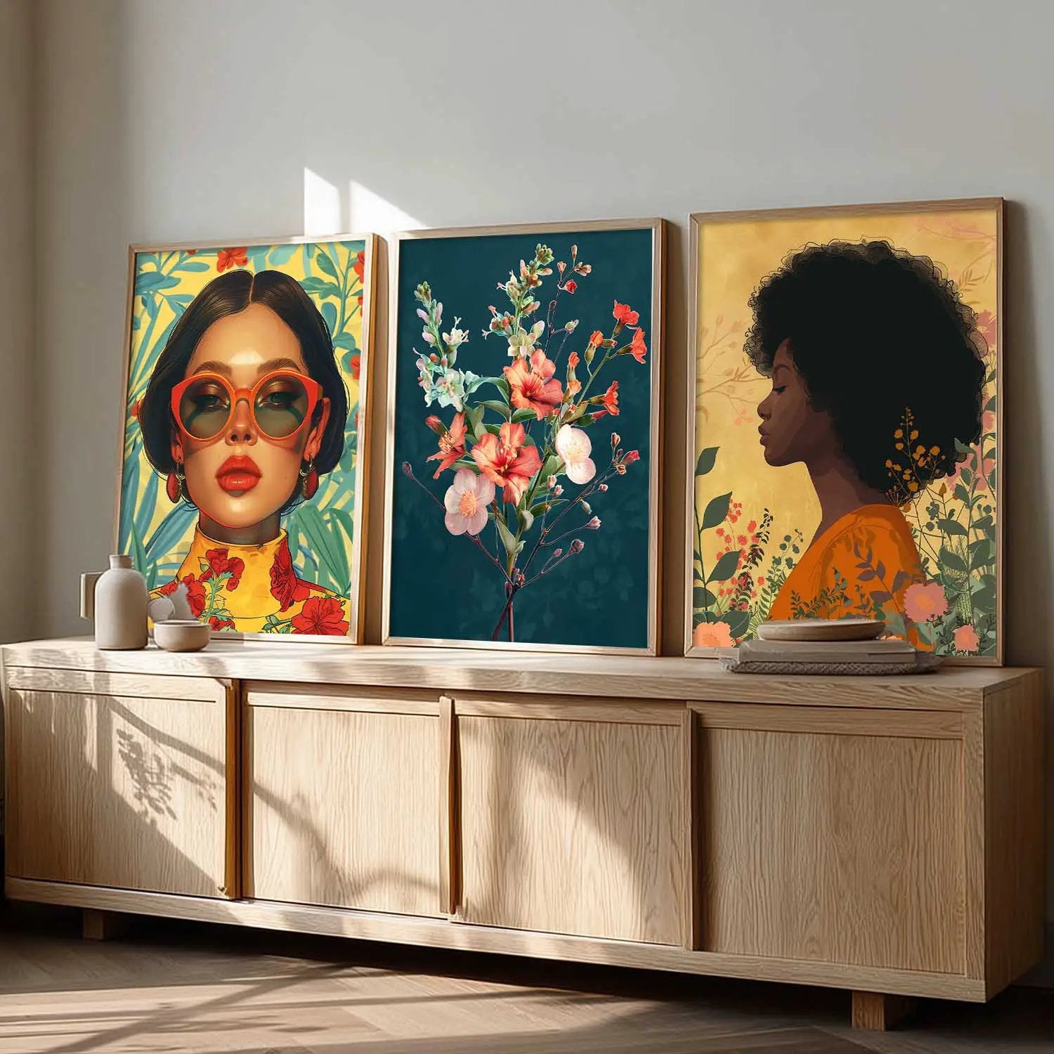 Modern Wall Art Paintings for Living Room - Wall Poster With frames by Kotart store