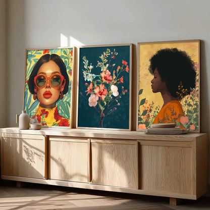 Modern Wall Art Paintings for Living Room - Wall Poster With frames by Kotart store