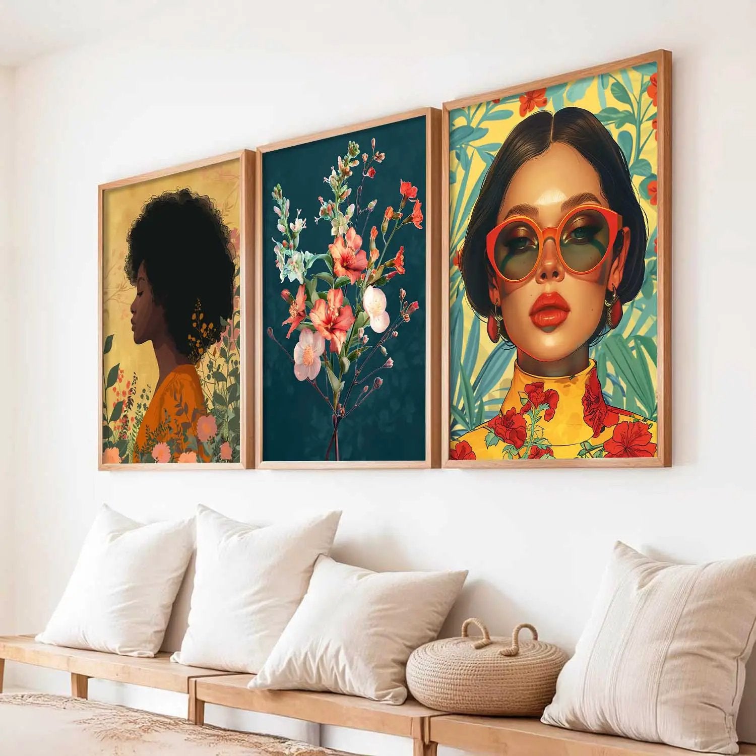 Modern Wall Art Paintings for Living Room - Wall Poster With frames by Kotart store