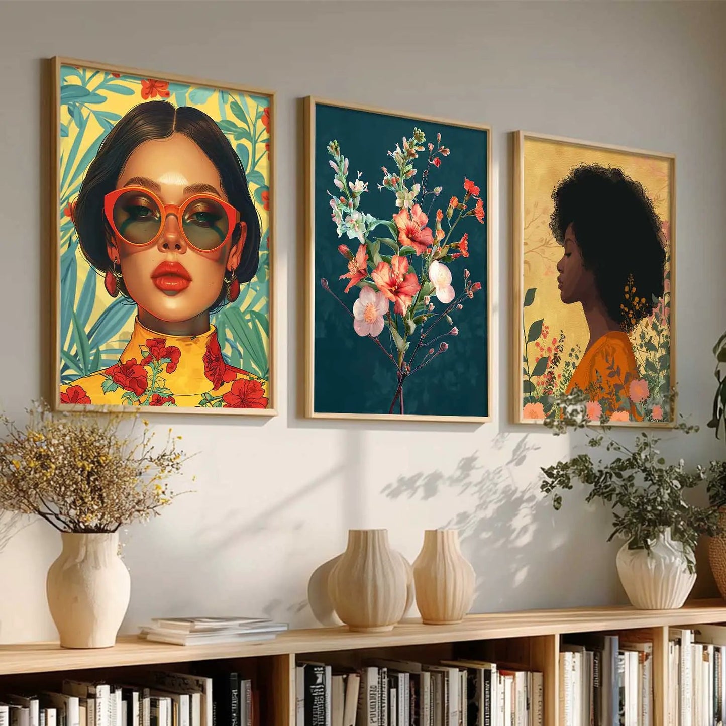 Modern Wall Art Paintings for Living Room - Wall Poster With frames by Kotart store