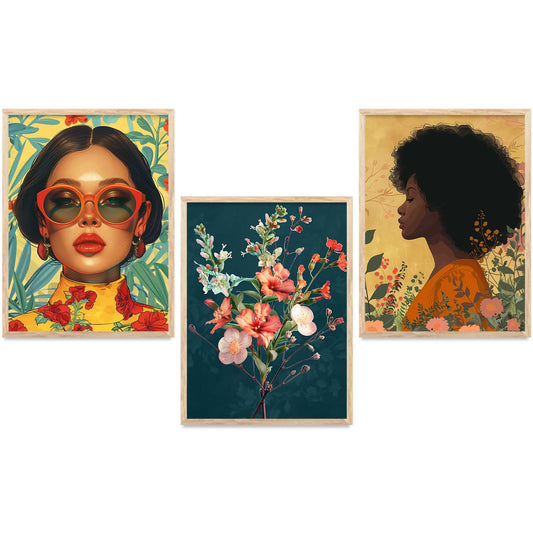 Modern  Wall  Art Paintings for Living Room - Wall Poster With frames