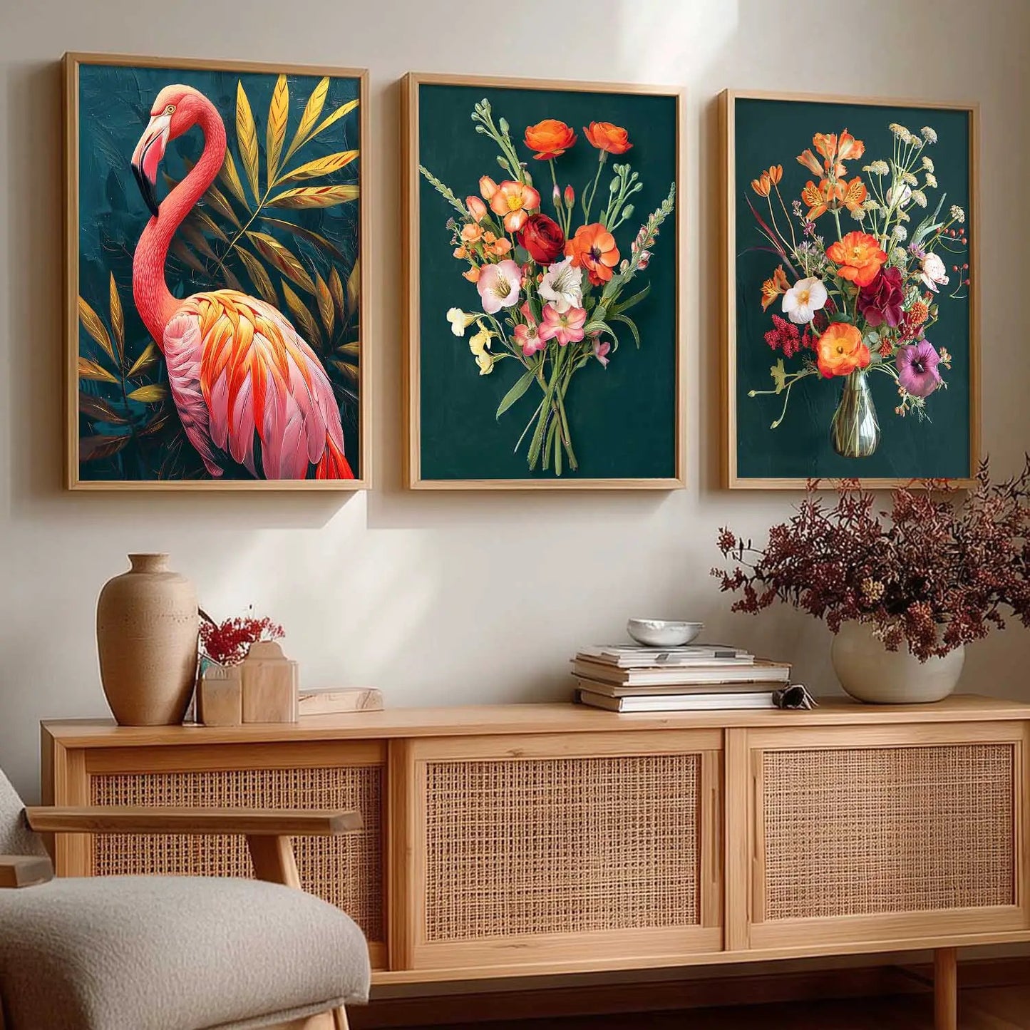 Modern Wall Art Paintings for Living Room - Wall Poster With frames