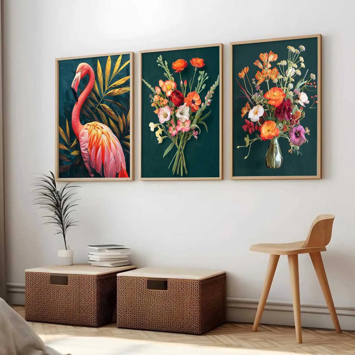 Modern Wall Art Paintings for Living Room - Wall Poster With frames