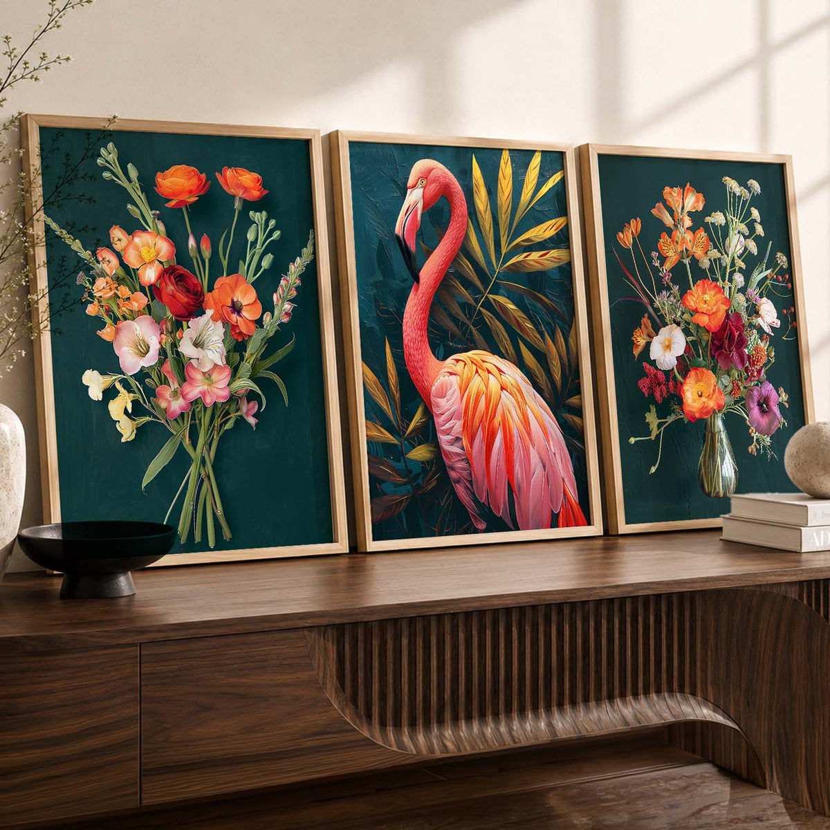 Modern Wall Art Paintings for Living Room - Wall Poster With frames
