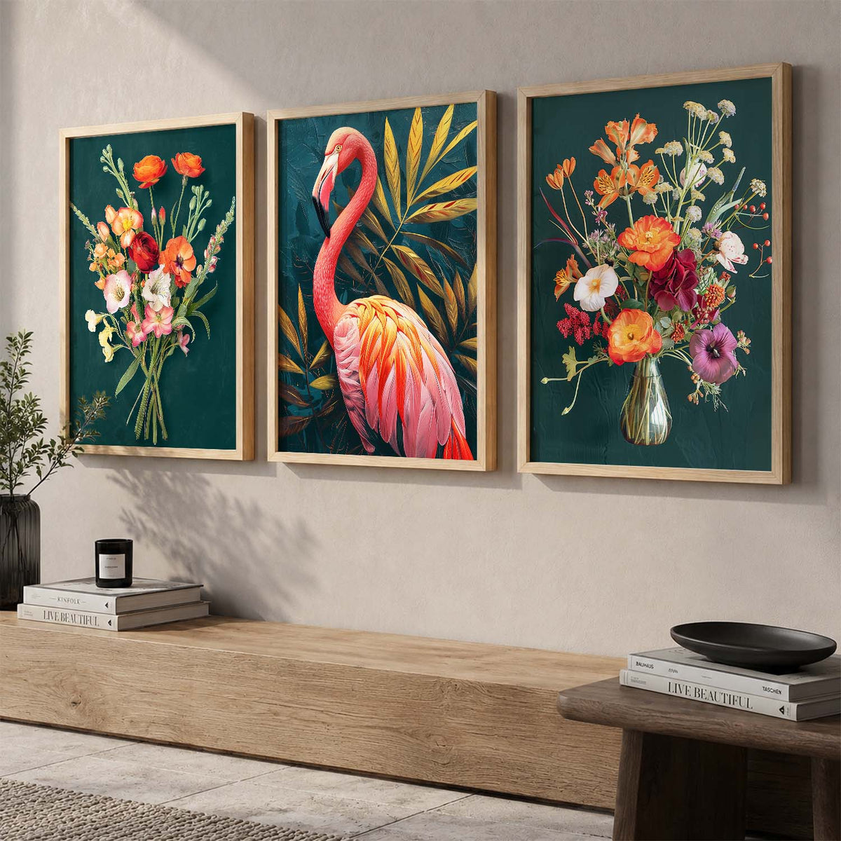 Modern Wall Art Paintings for Living Room - Wall Poster With frames