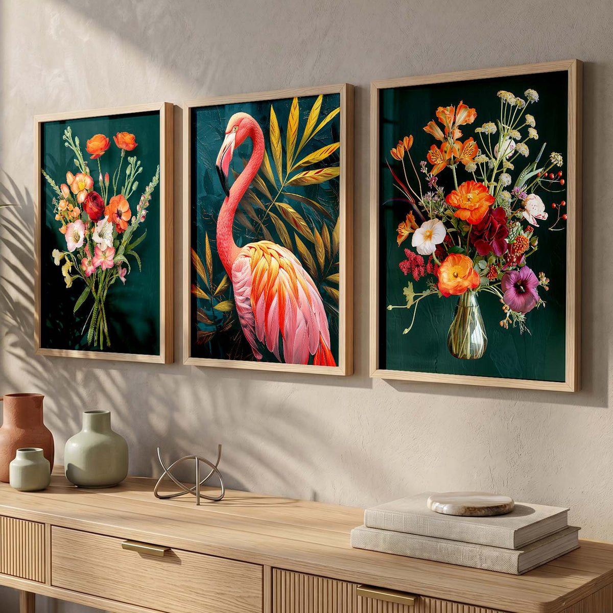 Modern Wall Art Paintings for Living Room - Wall Poster With frames